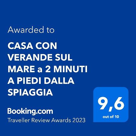 Casa Con Verande Sul Mare A 2 Minuti A Piedi Dalla Spiaggia クストナーチ エクステリア 写真
